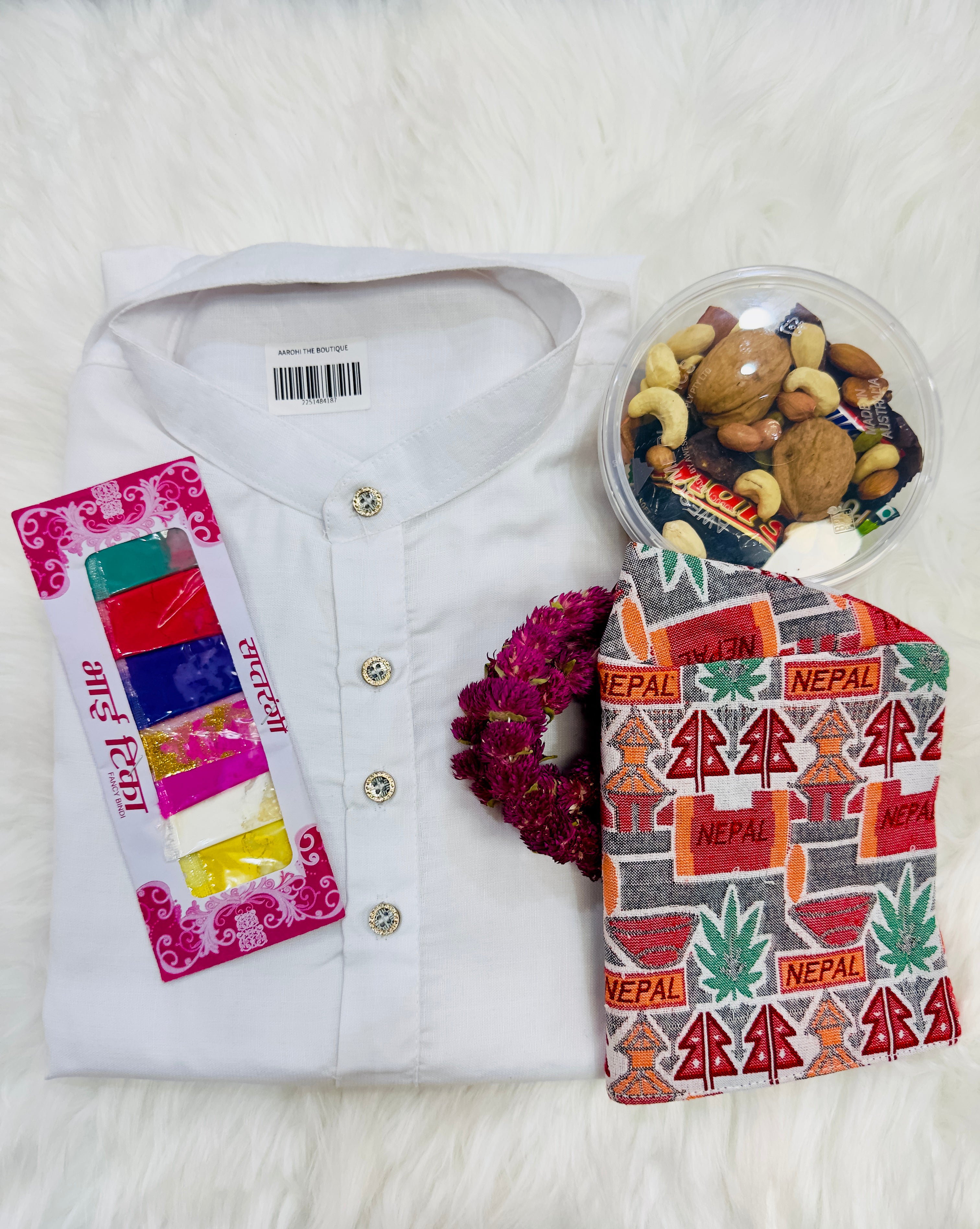 2025 Bhaik Tika Gift Box 2 (Cotton Kurta)